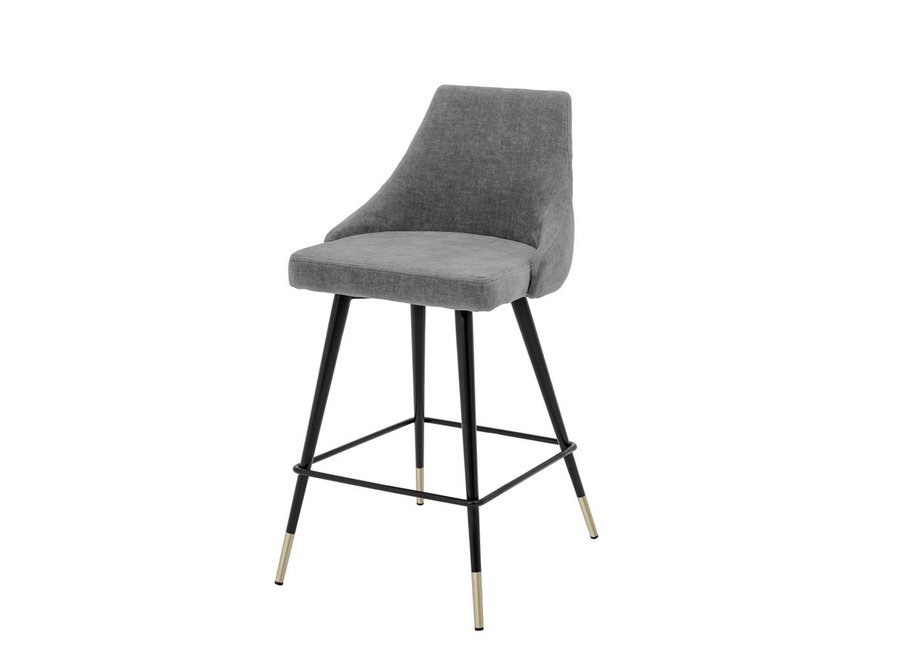 Counter Stool 'Cedro' - Grey