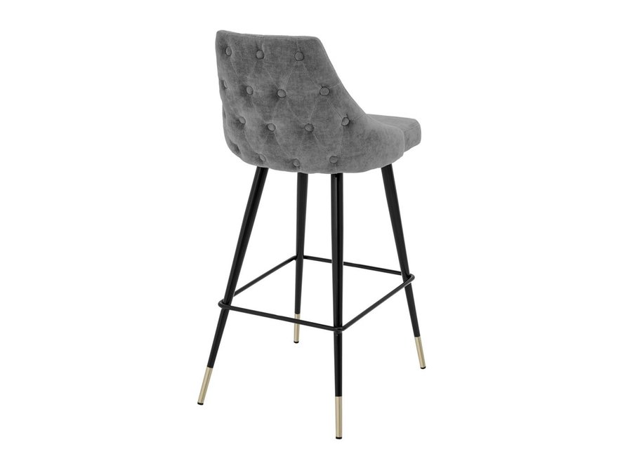 Chaise de Bar 'Cedro' - Grey