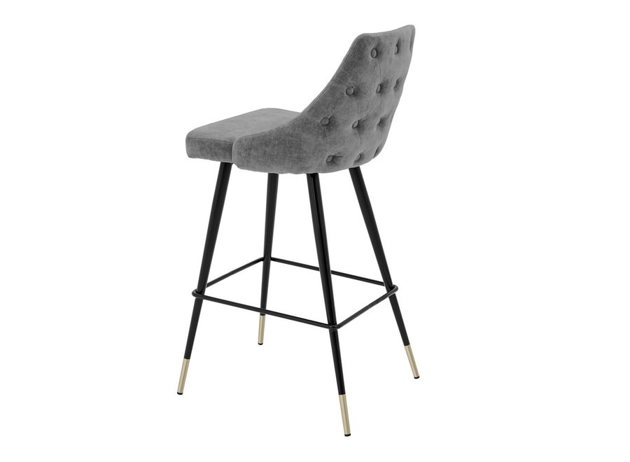 Bar Stool 'Cedro' - Grey