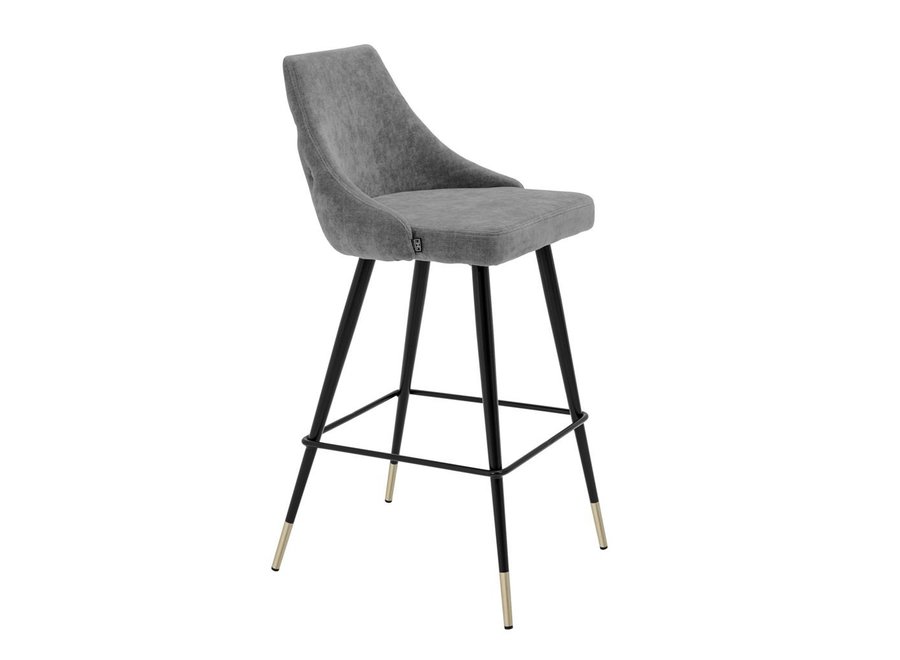 Bar Stool 'Cedro' - Grey