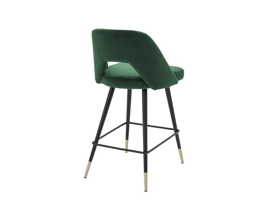 Chaise de comptoir 'Avorio' - Roche Green Velvet