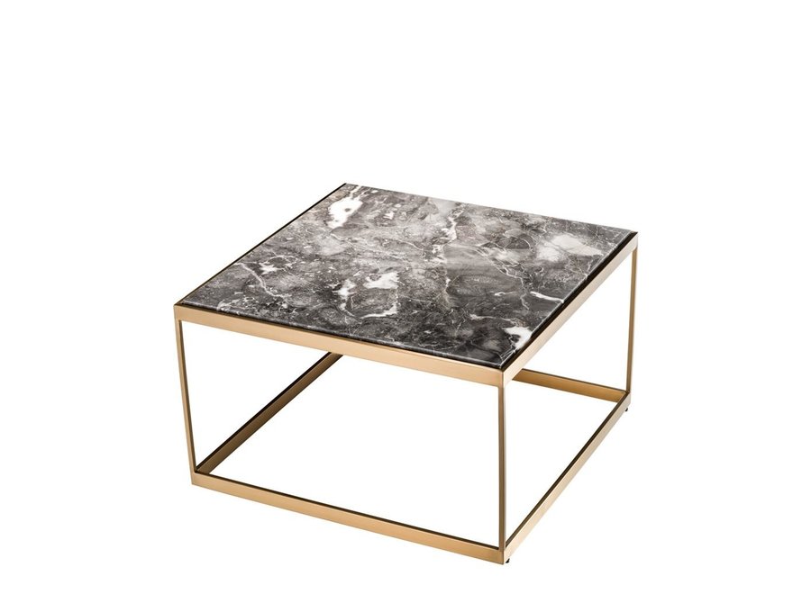 Side table 'La Quinta' gray marble