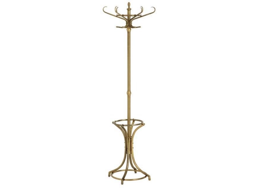 Coatrack 'Kent' - Brass