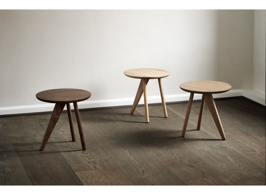 Table d'appoint 'Fin' - Smoked