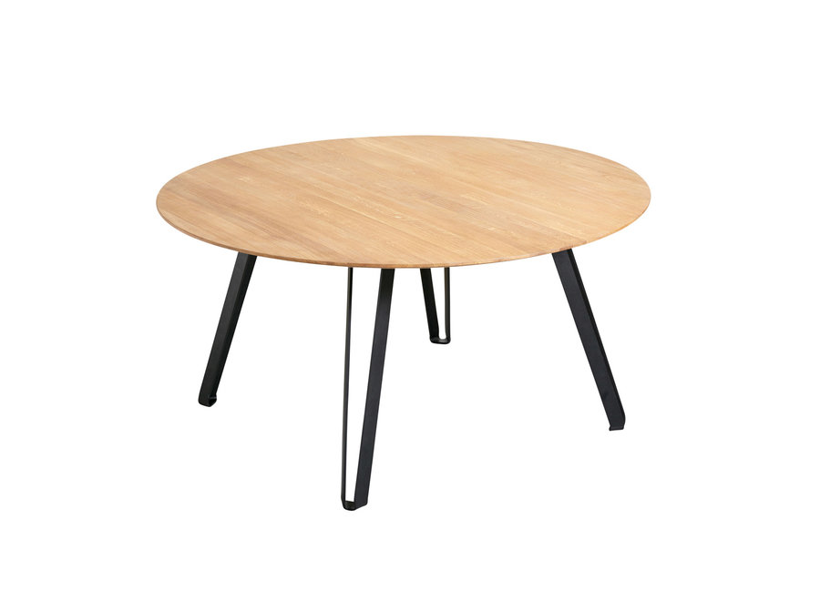 Dining table Space Natural Round- oak