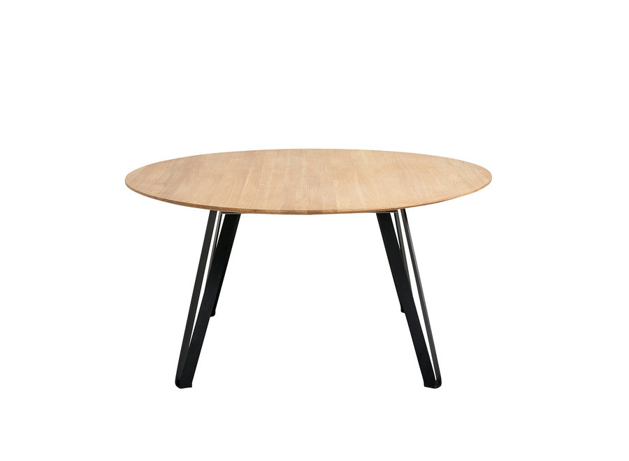 Dining table Space Natural Round- oak