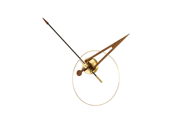 Modern wall clock 'Cris' - Gold