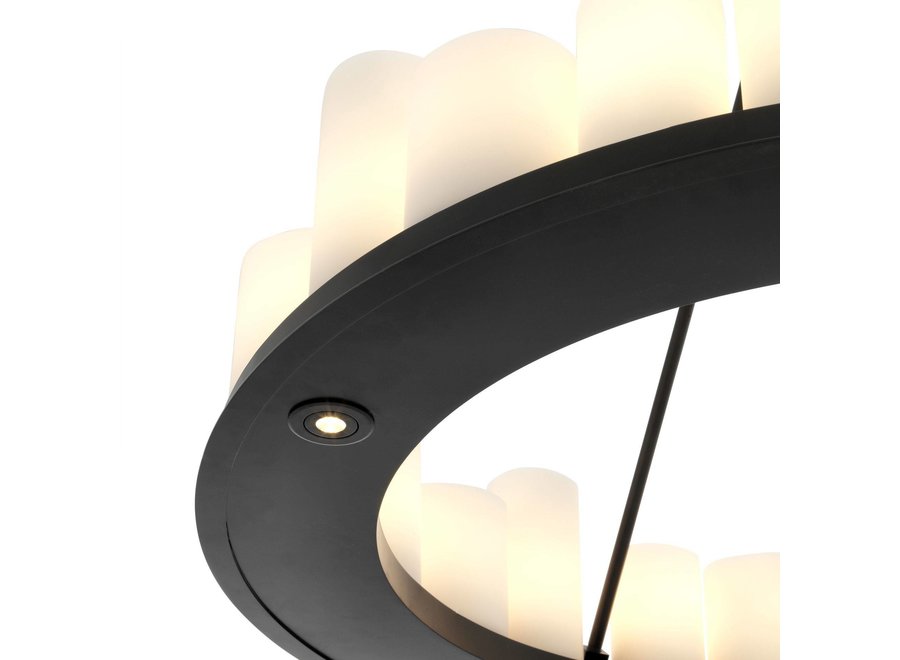 Chandelier 'Commodore' - Round - Black