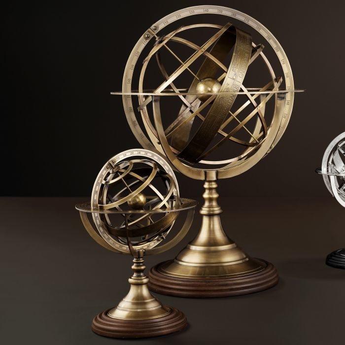 Giraffe hoesten Gronden EICHHOLTZ Decoratie 'Globe' - Wilhelmina Designs