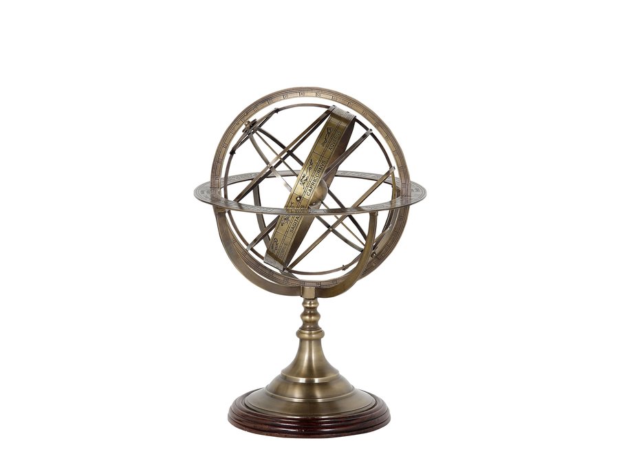 Decorative 'Globe', size S, is 29 cm tall.