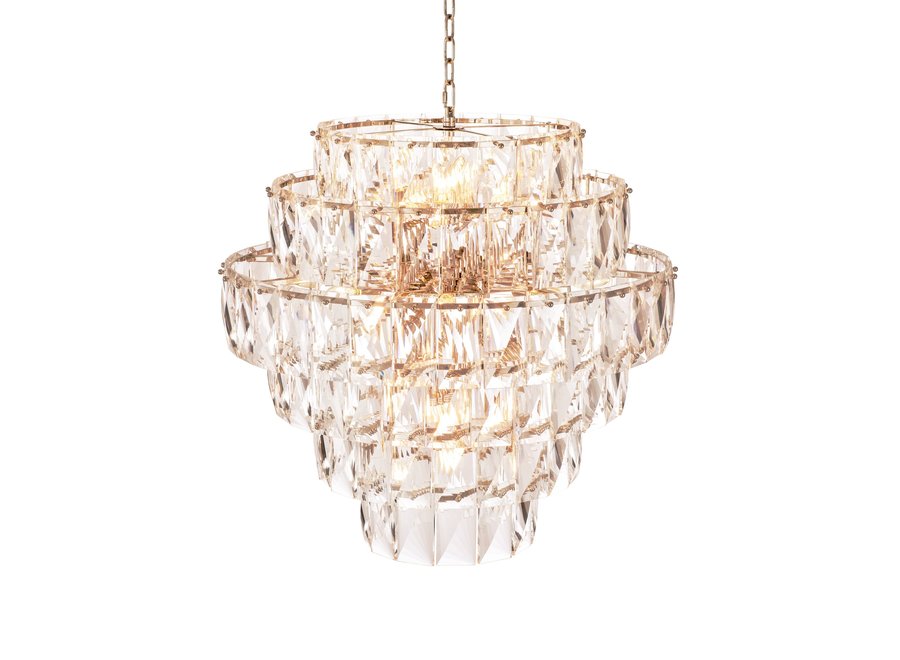 Chandelier 'Amazone' - L - Clear Glass