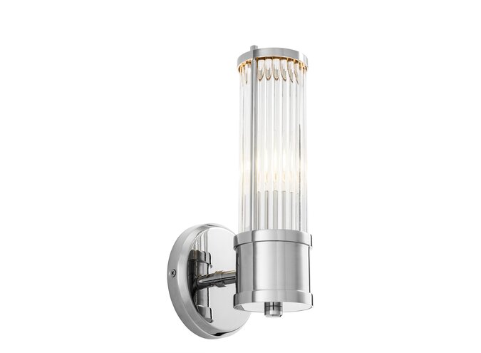 Wandlamp Claridges - Single - Nickel