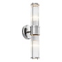 Wall lamp 'Claridges' Double - Nickel