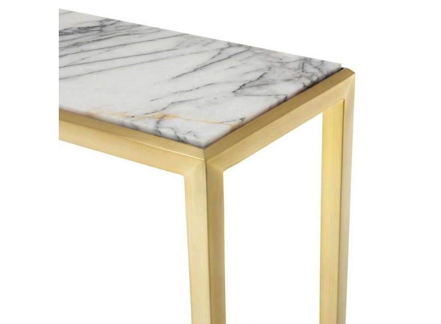 Design console table 'Henley' S - Gold