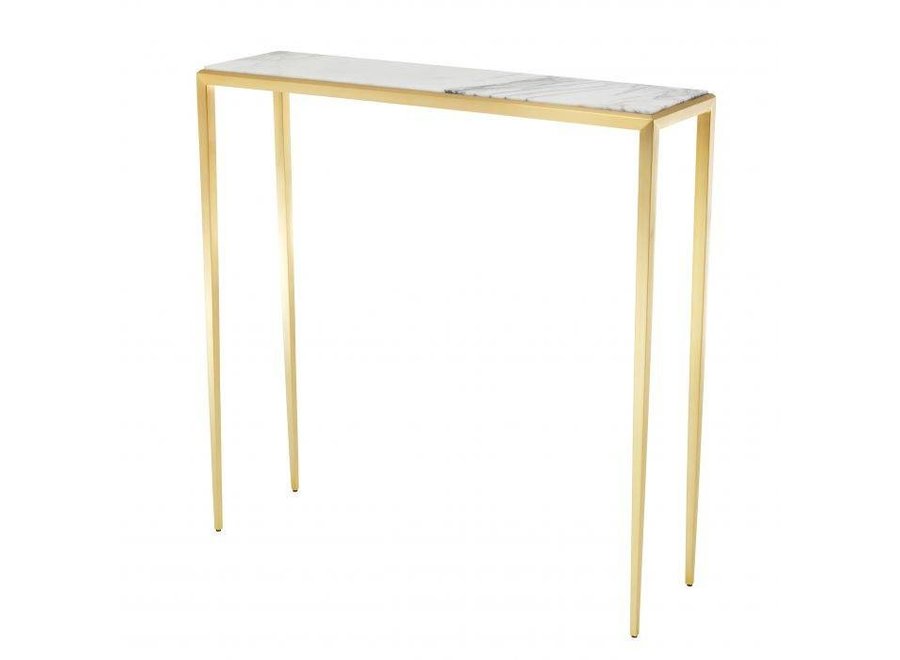 Design console table 'Henley' S - Gold