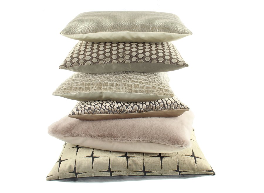 Coussin décoratif Paulina Sand