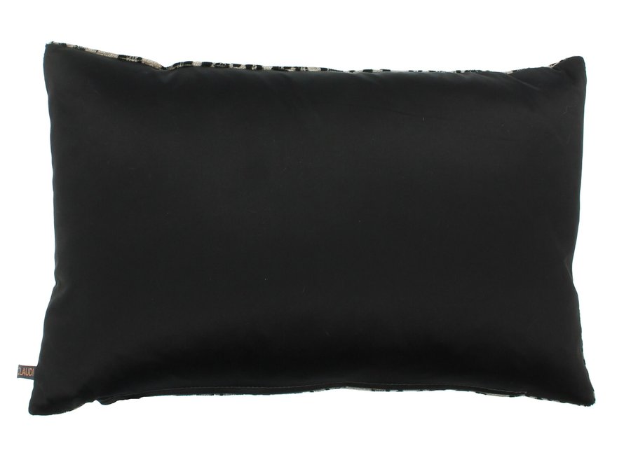 Cushion  Leopoldo Color Dark Sand / Black