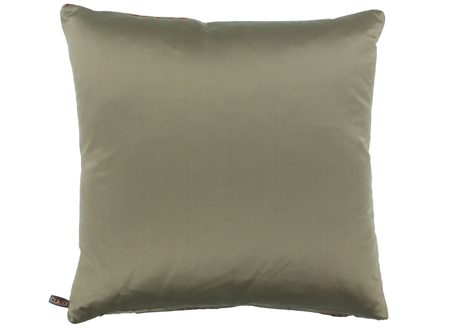 Throw pillow Bernardino Color Dark Taupe