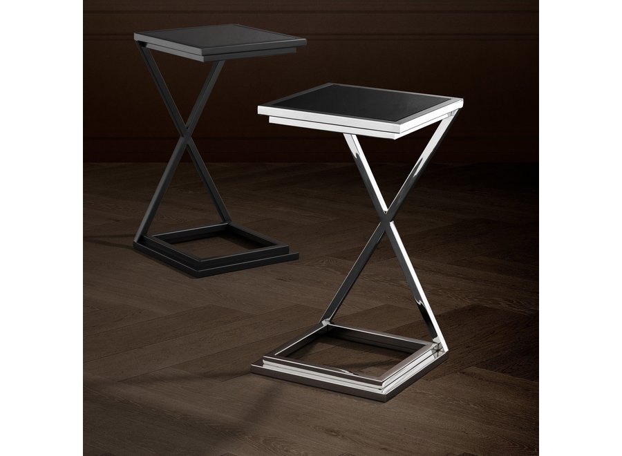 Table d'appoint 'Cross Noir'