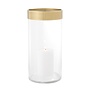 Windlicht ‘Vertex' - L - Gold