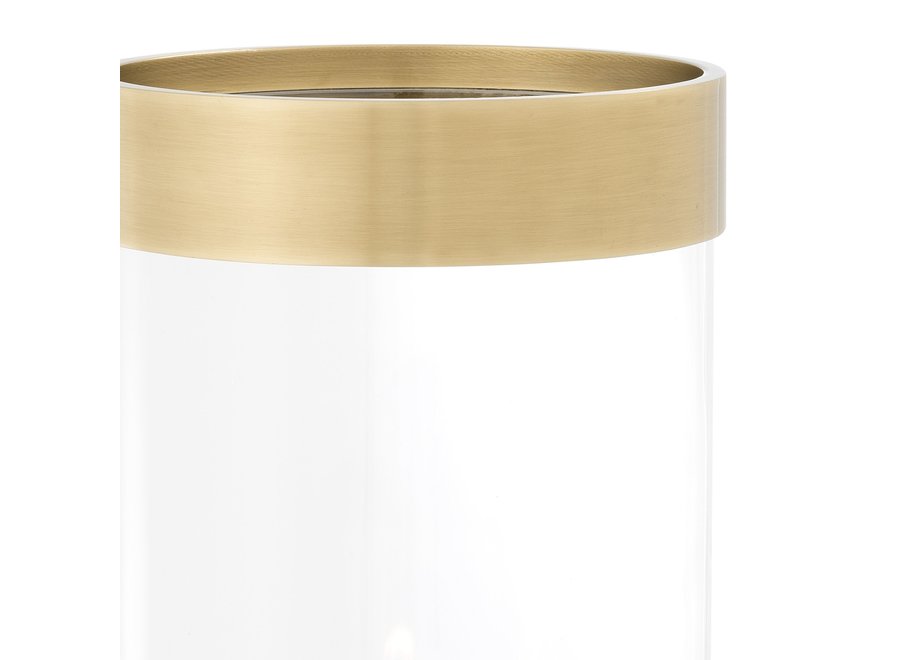 Windlicht ‘Vertex' - L - Gold