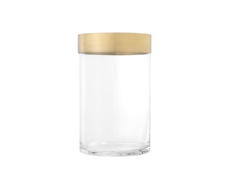 Windlicht 'Vertex' - S - Gold