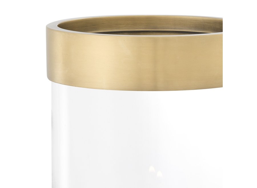 Windlicht 'Vertex' - S - Gold