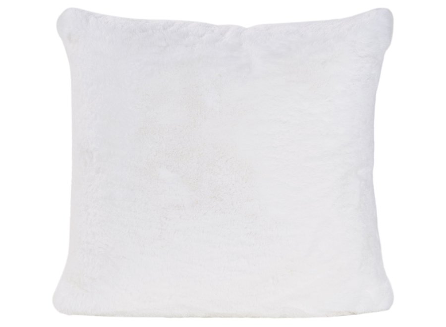 Coussin fourrure - Guanaco white