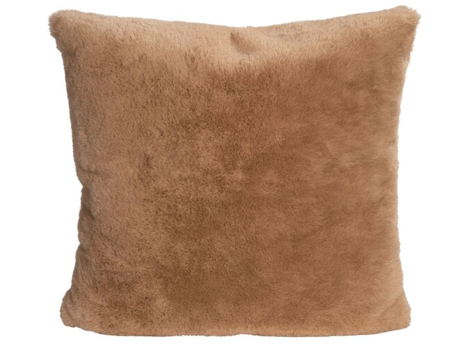 Coussin fourrure - Guanaco Camel