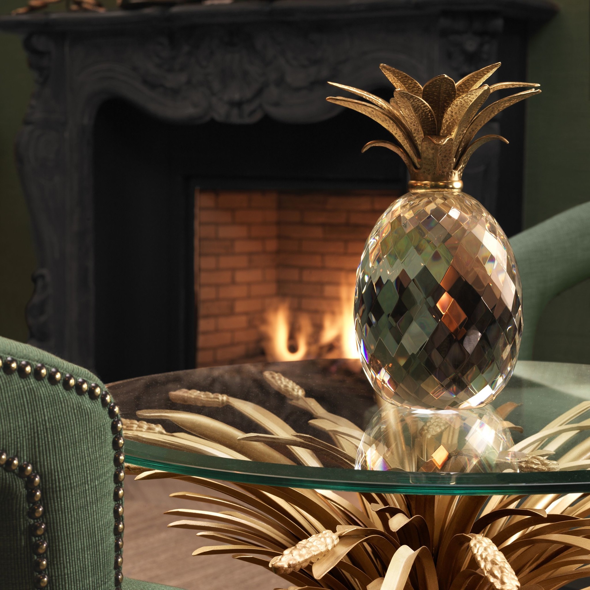 Decoration object 'Pineapple' - Wilhelmina Designs