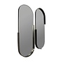 Oval mirrors 'Iseo'  - Set of 2