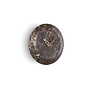 Design Wall Clock 'Bari' - Brown Marble