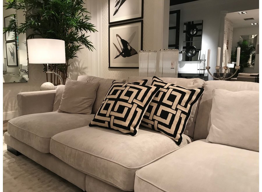 Decorative pillow 'Blakes' - Black