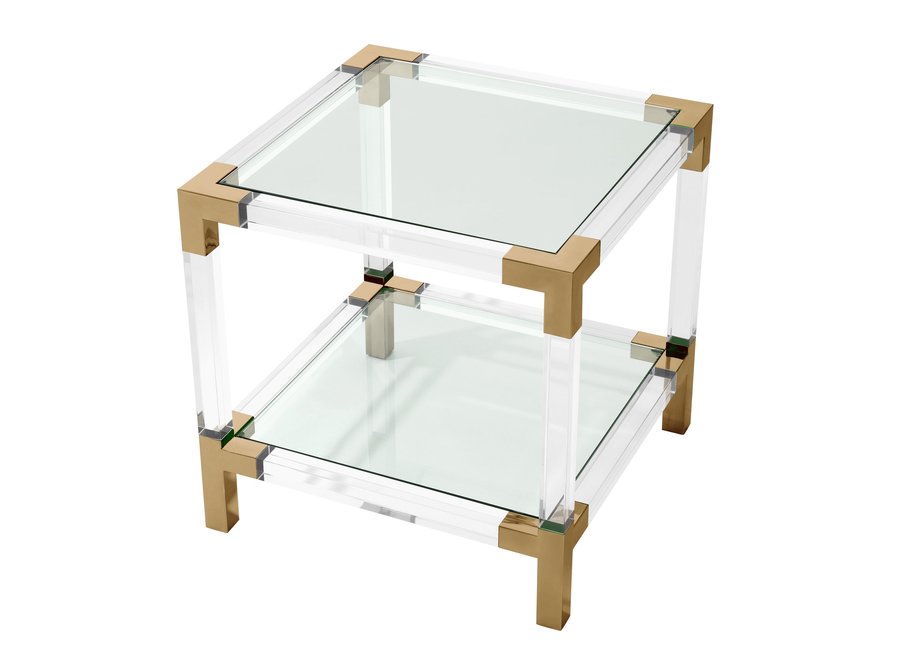 Table d'appoint 'Royalton' - Brass