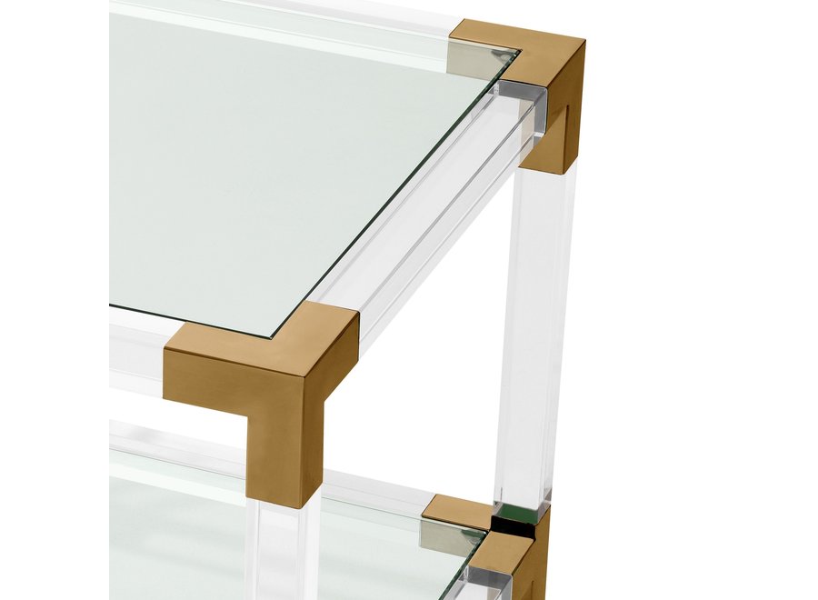 Table d'appoint 'Royalton' - Brass