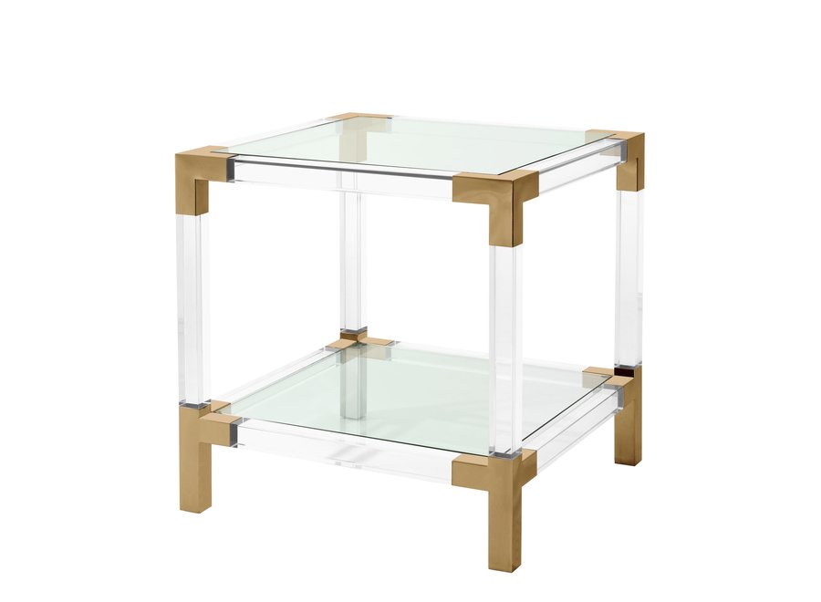 Table d'appoint 'Royalton' - Brass