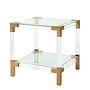 Side table 'Royalton' - Brass