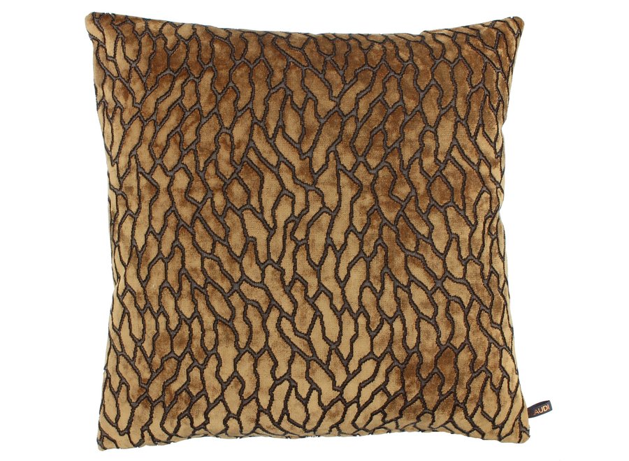 Decorative cushion Rosia Camel