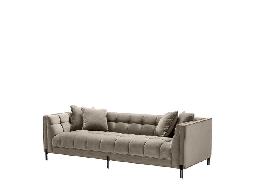 Sofa ‘Sienna' - Savona greige velvet