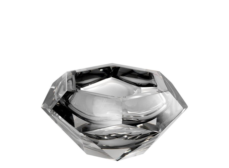 Bowl 'Las Hayas' Gray Crystal Glass