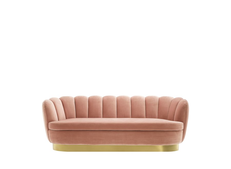 Sofa 'Mirage' - Savona nude velvet
