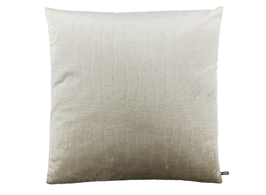 Decorative cushion Brett Off White