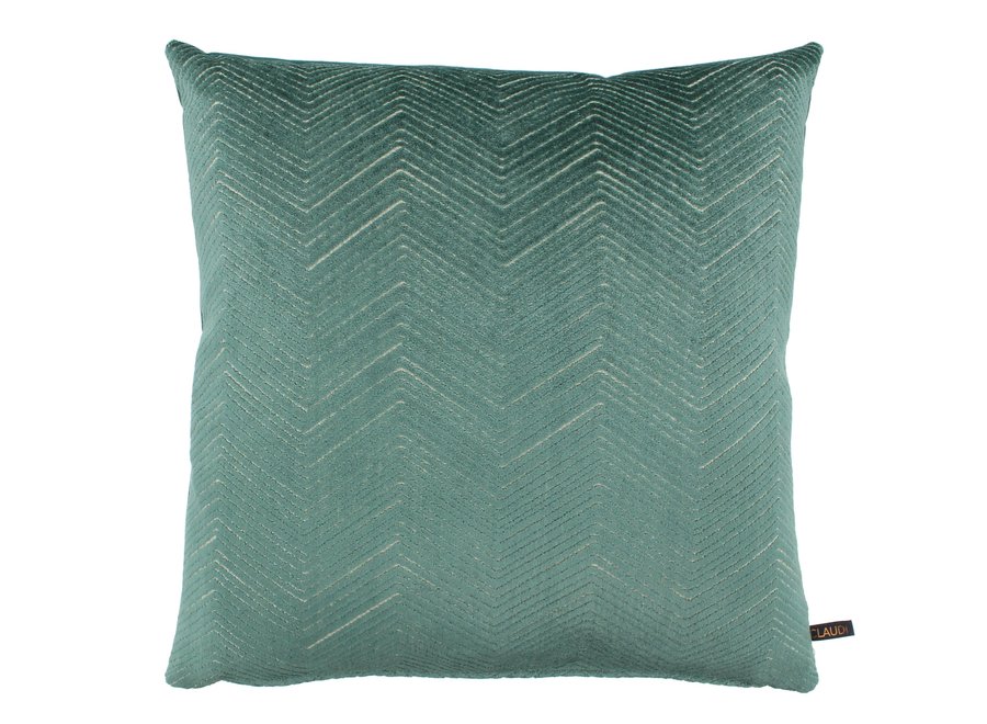 Decorative cushion Merle Dark Mint