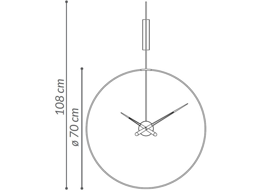 Wanduhr 'Daro'