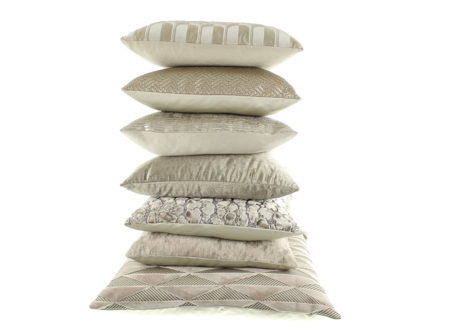 Decorative cushion Bandi Sand