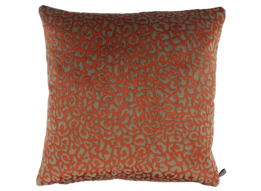 Decorative cushion Bernardino Burned Orange