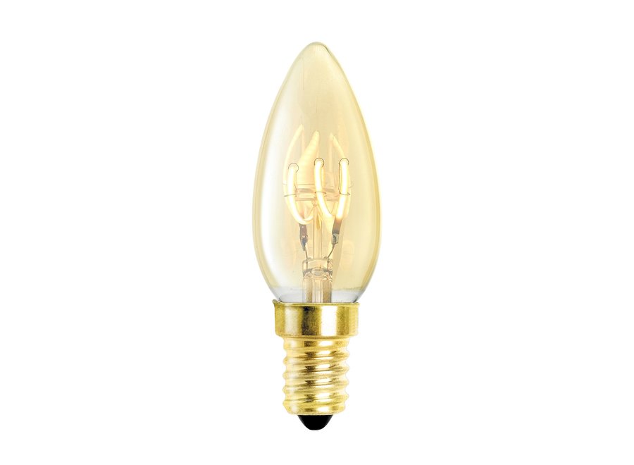 LED BULB GOLDLINE CANDLE 3W E14 SET OF 4