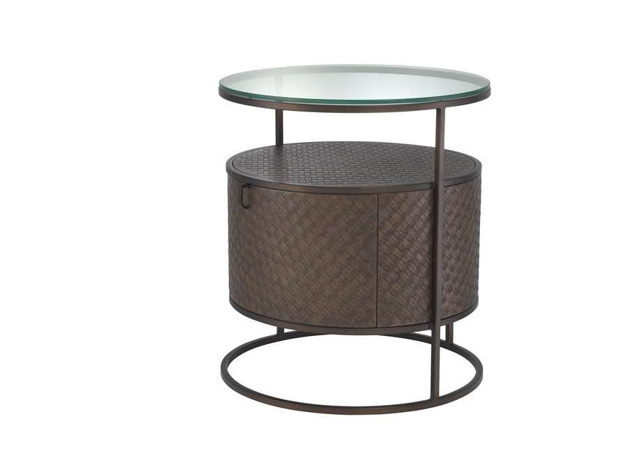 Table de chevet 'Napa Valley' - Bronze