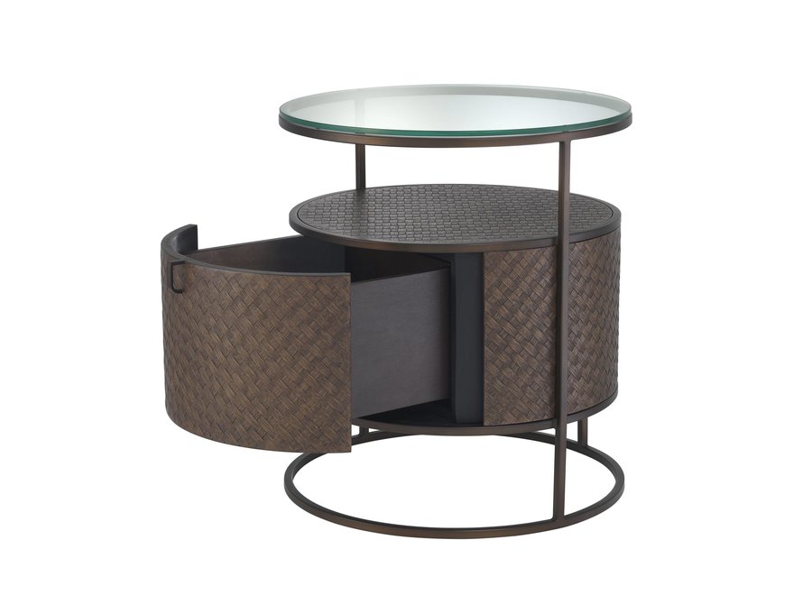 Table de chevet 'Napa Valley' - Bronze