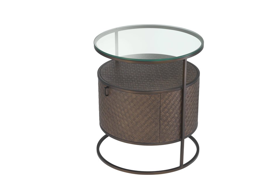 Table de chevet 'Napa Valley' - Bronze